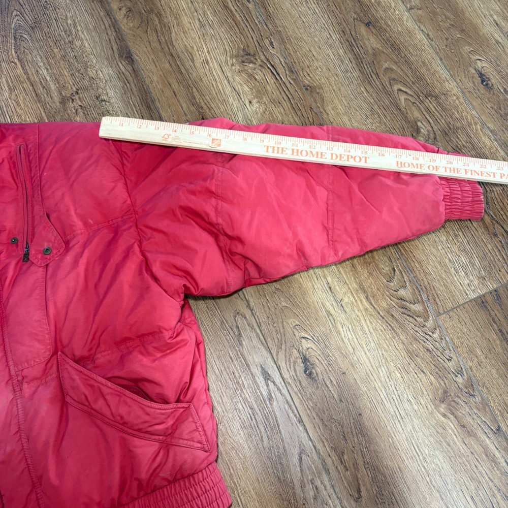 Vintage Bogner Red Goose Down Puffer Ski Jacket USA Made Womens EUR 36 Retro - Picture 9 of 13
